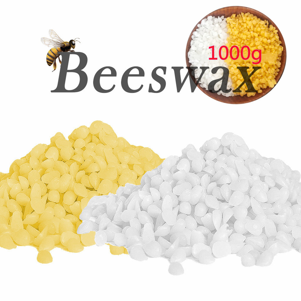 Candle Making With Beeswax - 1000g 순수 천연 밀랍 100% 콩