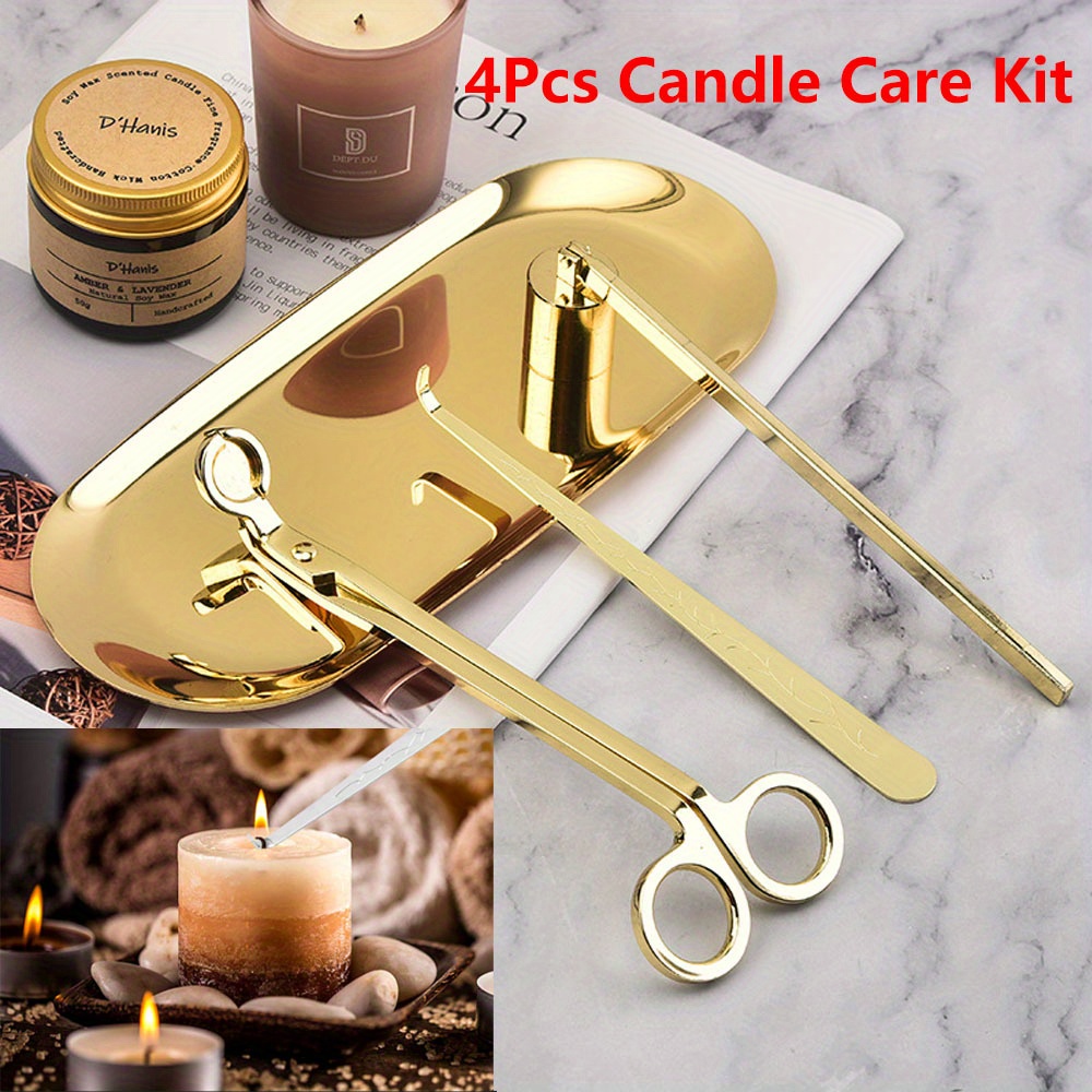 Candle Making Ideas - 4 개/대 럭셔리 캔들 케어 키트