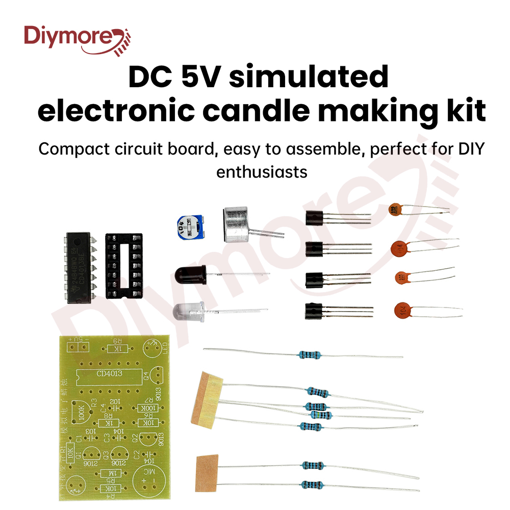 Candle Making In Dc - DC 5V 아날로그 전자 양초 제작