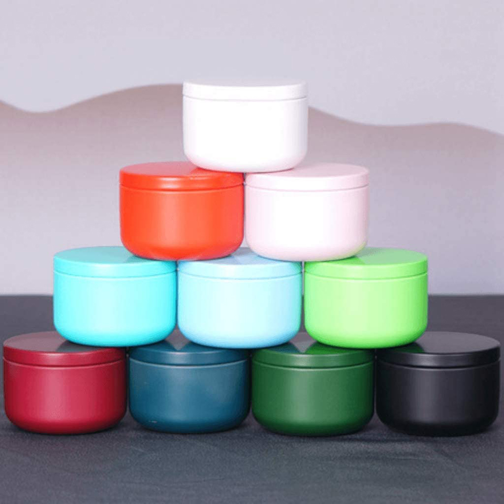Candle Making Items - 밀폐 뚜껑 포함 차 캔 Tinplate