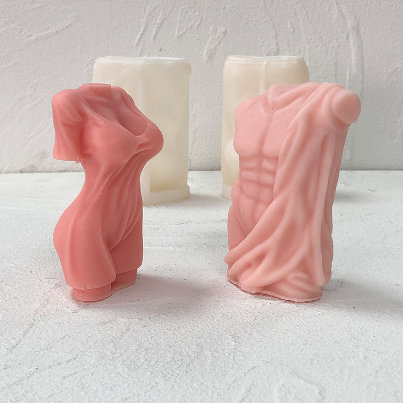 Candle Making Jars - 여성 남성 인체 향기 양초 실리콘