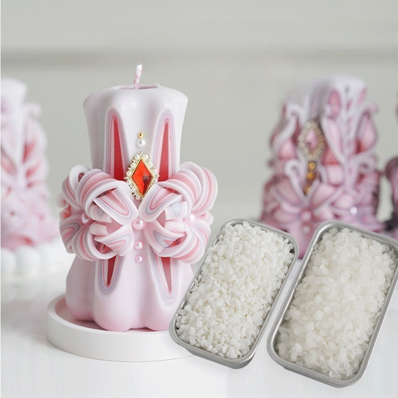 Candle Making With Beeswax - 1KG 조각형 향초 원료 58도 밀랍