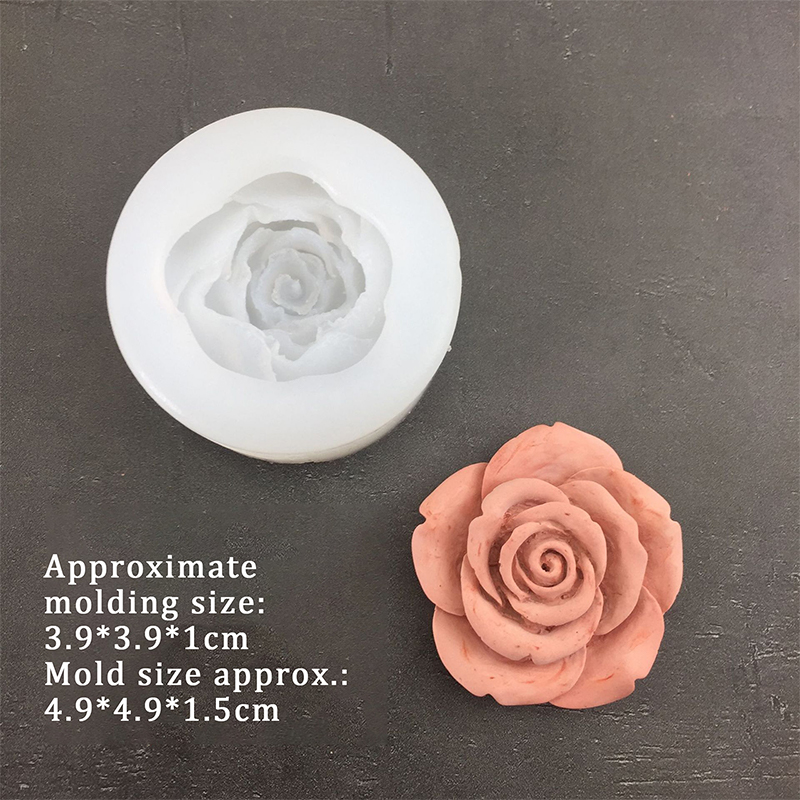 장미 꽃 모양 잎 실리콘 몰드, 퐁당 초콜릿 몰드 촛불 - Candle Making Ideas 리뷰 및 가격