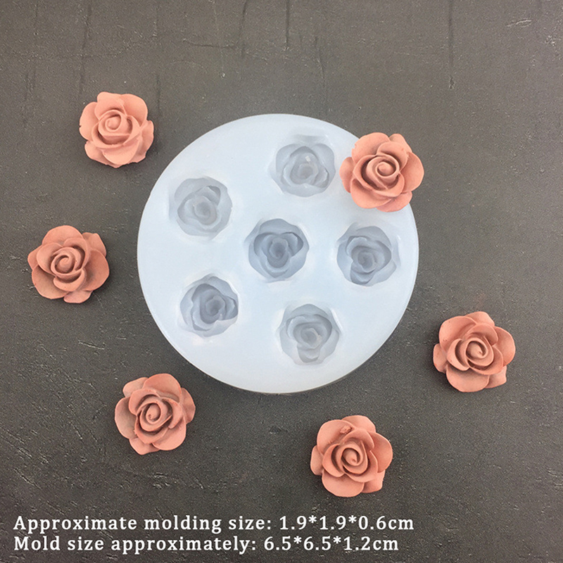 장미 꽃 모양 잎 실리콘 몰드, 퐁당 초콜릿 몰드 촛불 - Candle Making Ideas 리뷰 및 가격