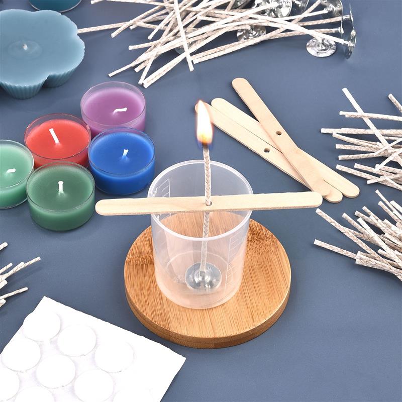 초 심지 사전 왁스 Diy 초 만들기 30 개, 낮은  - Candle Making With Beeswax 리뷰 및 가격