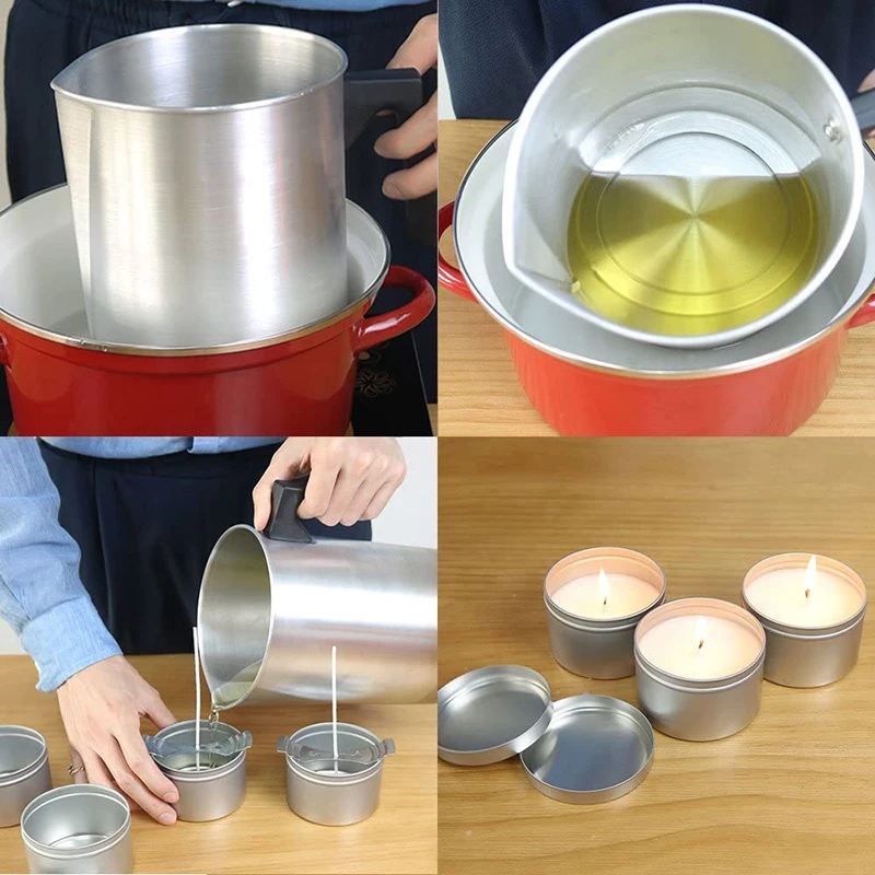양초 만들기 용품 키트 DIY 양초 왁스 녹이는 도구  - Candle Making Jars 리뷰 및 가격