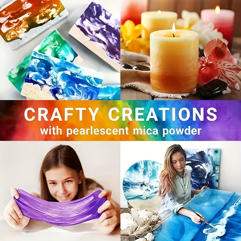 24색/8색 5그램 0. 다양한 색상의 진주빛 운모 가 - Candle Making Ideas 리뷰 및 가격