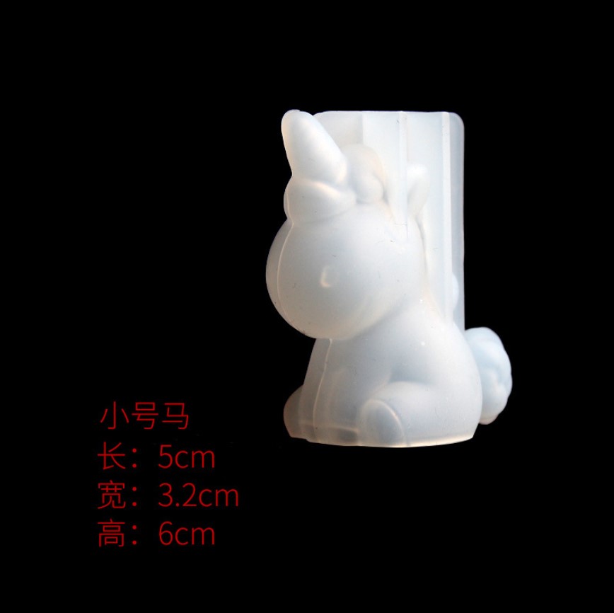 투명 유니콘 실리콘 에폭시 수지 금형 기하학 곰 토끼  - Candle Making Ideas 리뷰 및 가격