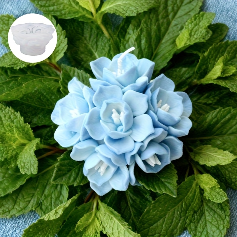 1개의 수국 양초 실리콘 몰드, 양초, 비누, 레진 공 - Candle Making Ideas 리뷰 및 가격