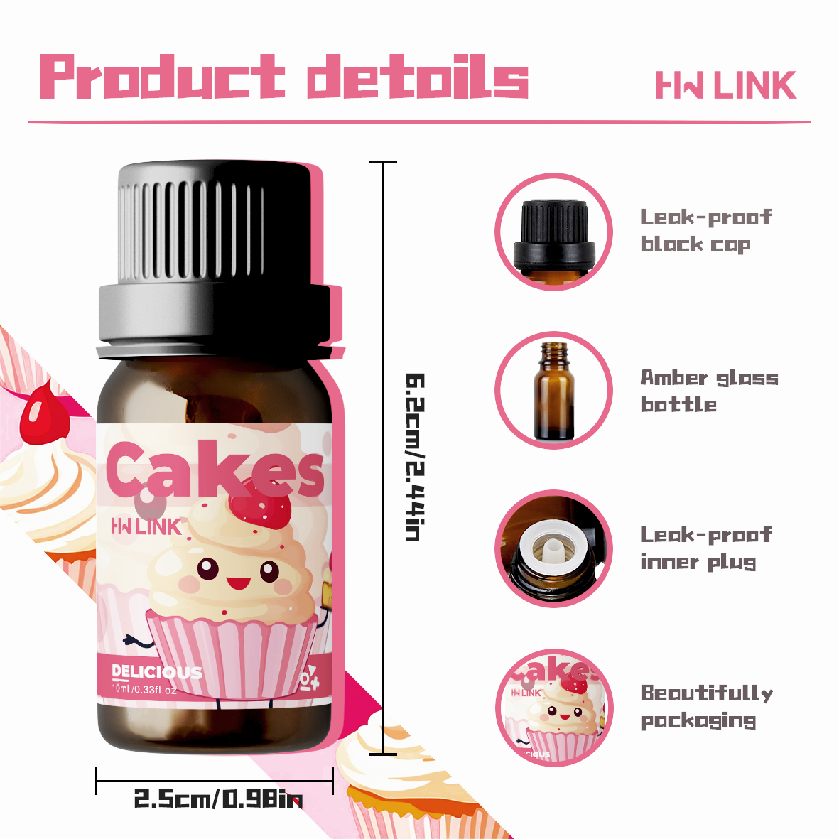 10ml 케이크 에센셜 오일 양초 만들기, 아로마테라피 - Candle Making Scents 리뷰 및 가격