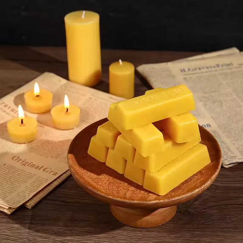 4/8개 순수 밀랍 블록, 고품질 왁싱 재료, DIY  - Candle Making With Beeswax 리뷰 및 가격