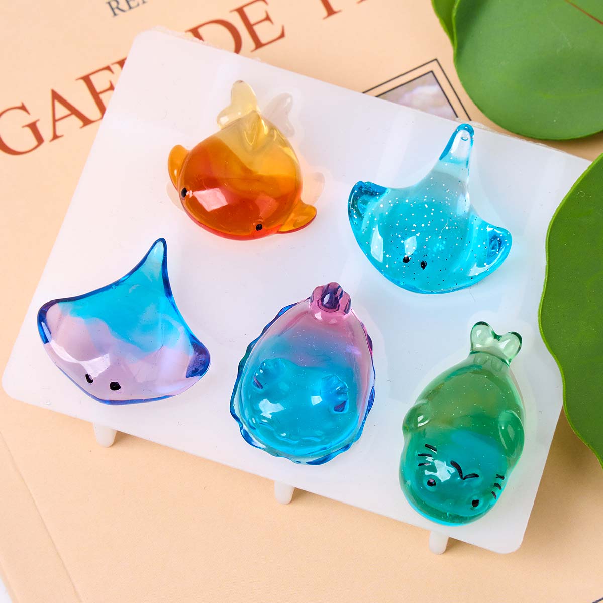 3D 힐링 귀여운 만타 가오리 실리콘 몰드 DIY 키체 - Candle Making Ideas 리뷰 및 가격
