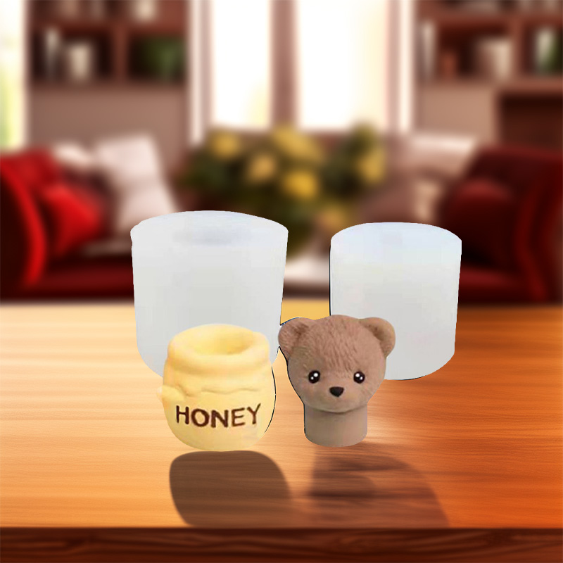 1개, 테디베어 아로마테라피 캔들, 바보곰 몰드, 수제 - Candle Making Jars 리뷰 및 가격