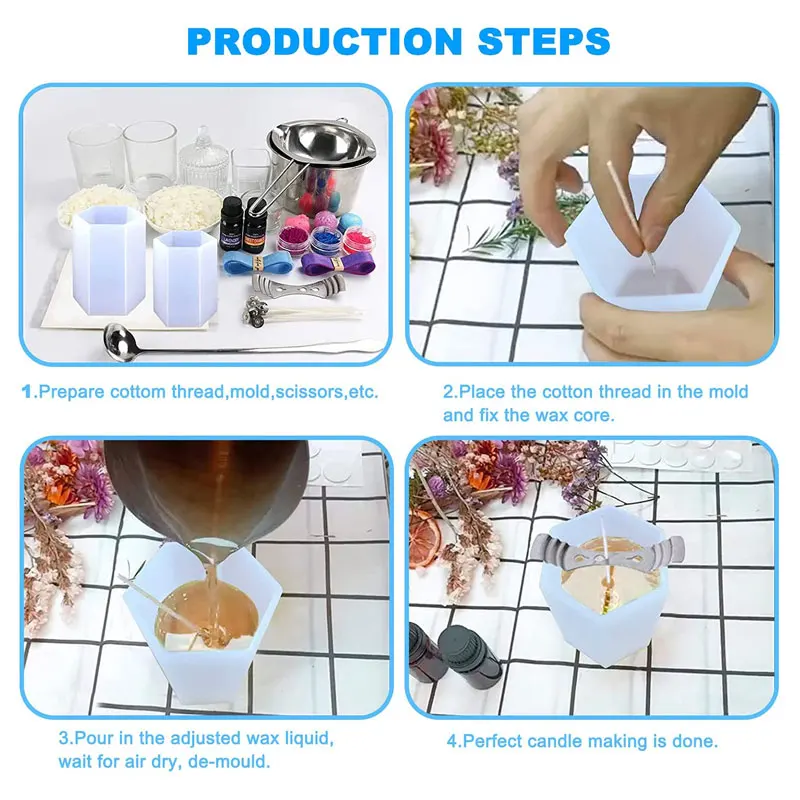 실린더 실리콘 양초 금형 수지 금형 에폭시 수지 주조  - Candle Making Reno 리뷰 및 가격