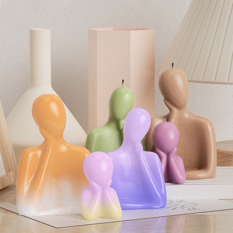 3D 패밀리 캔들 실리콘 몰드, 추상 미술 바디 향 캔 - Candle Making Scents 리뷰 및 가격