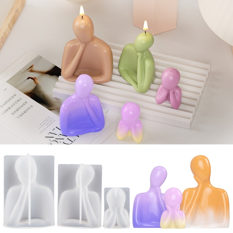 3D 패밀리 캔들 실리콘 몰드, 추상 미술 바디 향 캔 - Candle Making Scents 리뷰 및 가격