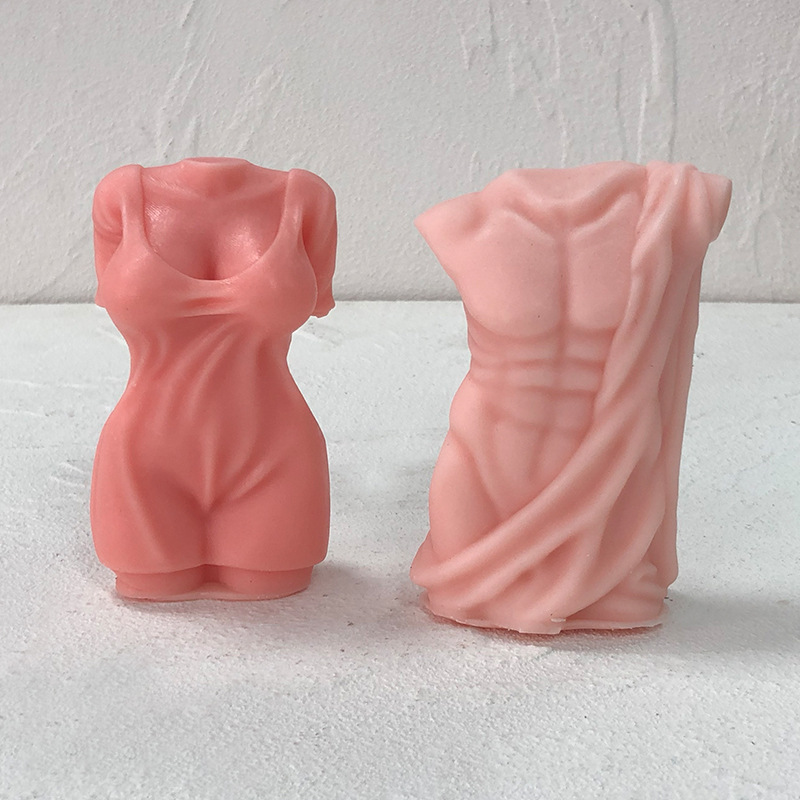 여성 남성 인체 향기 양초 실리콘 몰드, 고온에 견딜  - Candle Making Jars 리뷰 및 가격