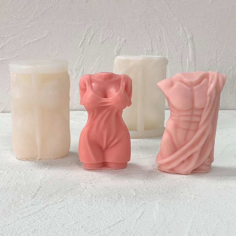 여성 남성 인체 향기 양초 실리콘 몰드, 고온에 견딜  - Candle Making Jars 리뷰 및 가격